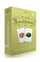 Carti de joc Montessori: Asocieri. Legume si fructe 