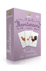 Carti de joc Montessori: Vocabular. Familii de animale 