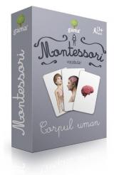 Cărți de joc Montessori: Vocabular. Corpul uman 