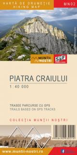 Hartă de drumeție - Piatra Craiului 