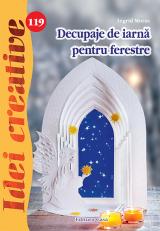 Decupaje de iarnă pentru ferestre 