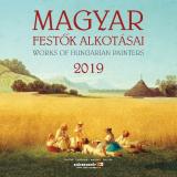 Magyar festők alkotásai - naptár 2019 