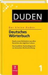 Duden. Der kleine Duden 01. Deutsches Wörterbuch 