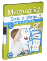 Scrie şi şterge: Matematică 5-6 ani 